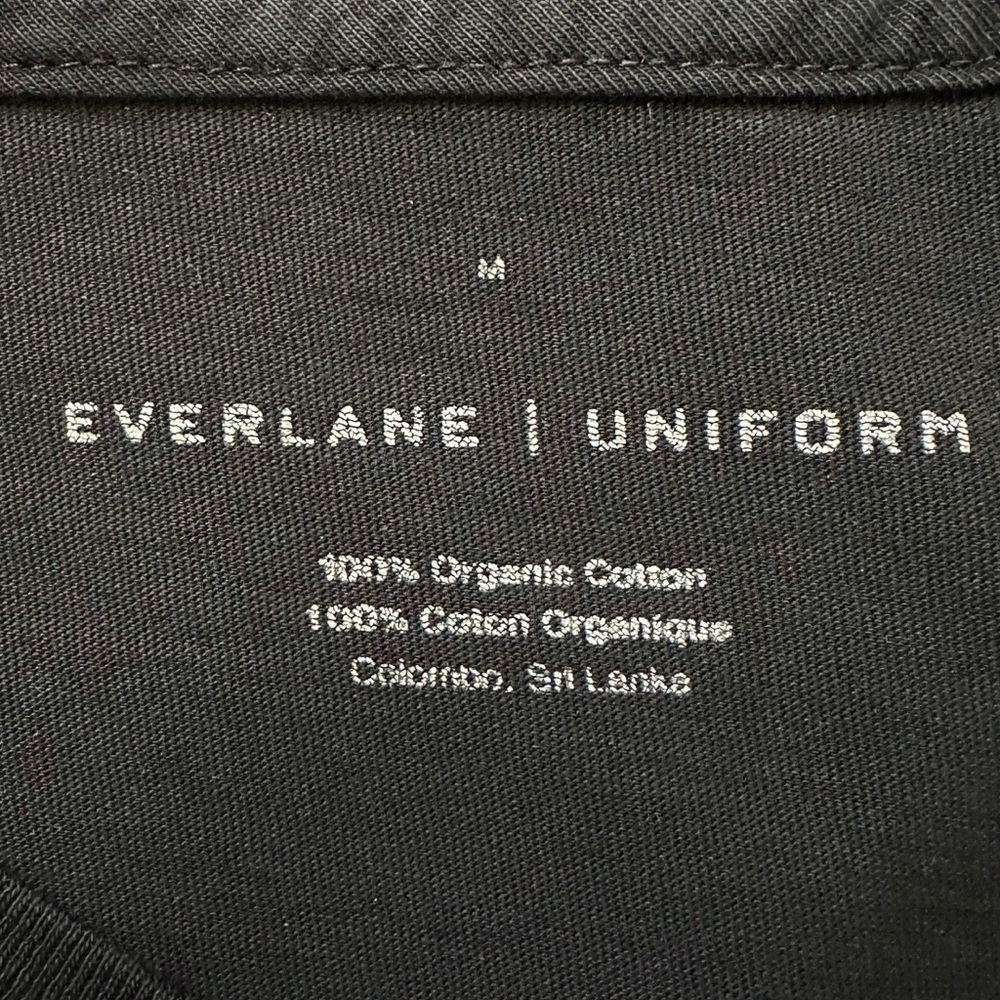 Everlane Uniform 100% Organic Cotton V-Neck Short Sleeves Men's Tee, Sz Medium - Picture 9 of 12